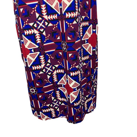 LuLaRoe Julia Sheath Dress Pencil Bodycon Size Small Boho Gypsy Aztec Print Sz S - Picture 5 of 16
